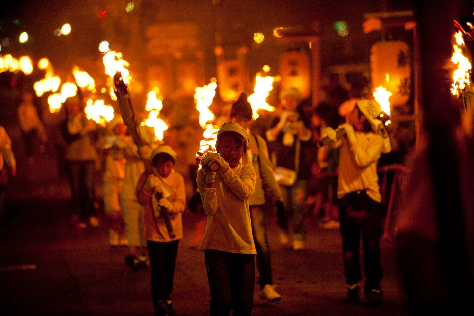 日本鄉間之慶典『火祭』・第 18 張