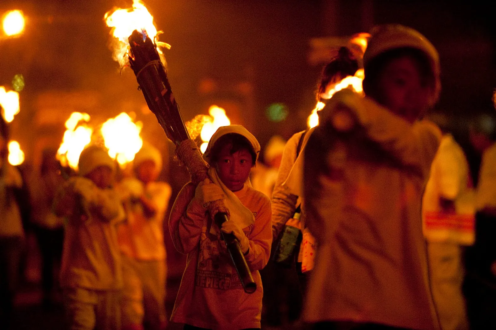 日本鄉間之慶典『火祭』・第 19 張