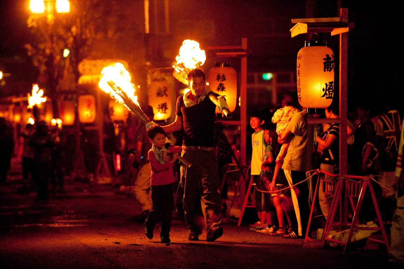 日本鄉間之慶典『火祭』・第 22 張